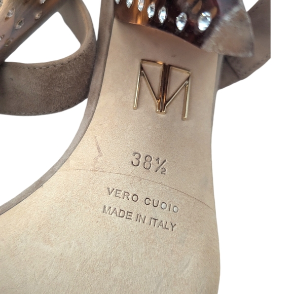 Tamara Mellon Studded Heel Sandals - Picture 7 of 8